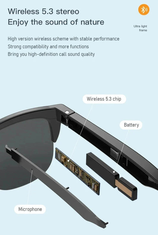 EchoShades™ Smart Bluetooth Sunglasses